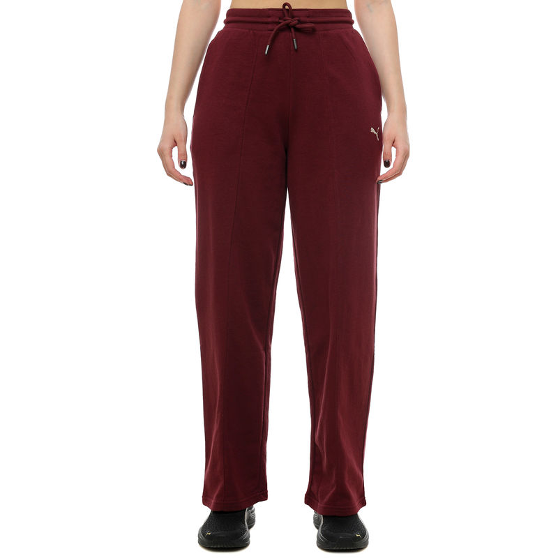 Ženska trenerka donji deo Puma Class comfort pinnacle high-waist straight pants tr op