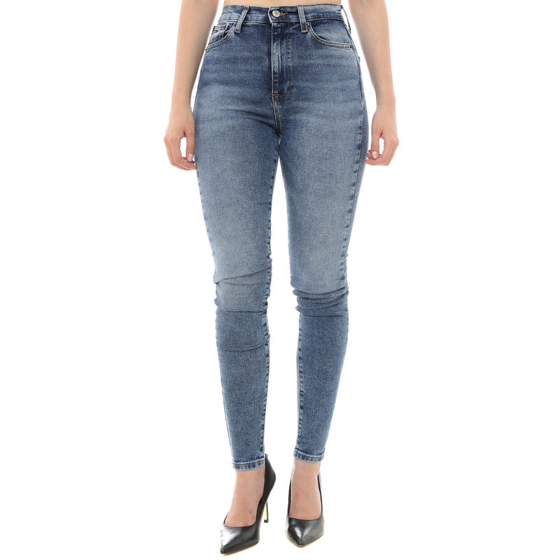 Ženske farmerke Tommy Hilfiger Sylvia Hgh Skn Bi0234 Co