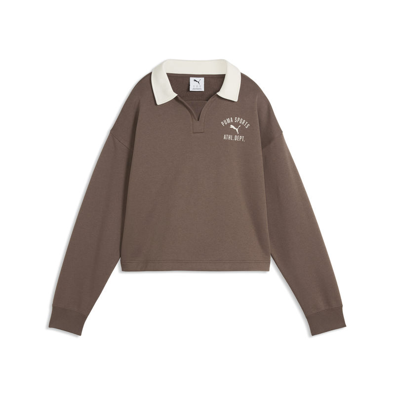 Ženski šorc Puma Varsity comfort short polo fl