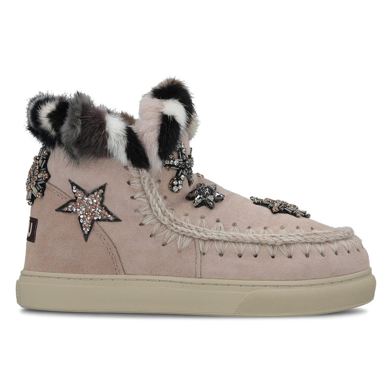 Ženske čizme Mou ESKI SNEAKER STAR PATCHMINK