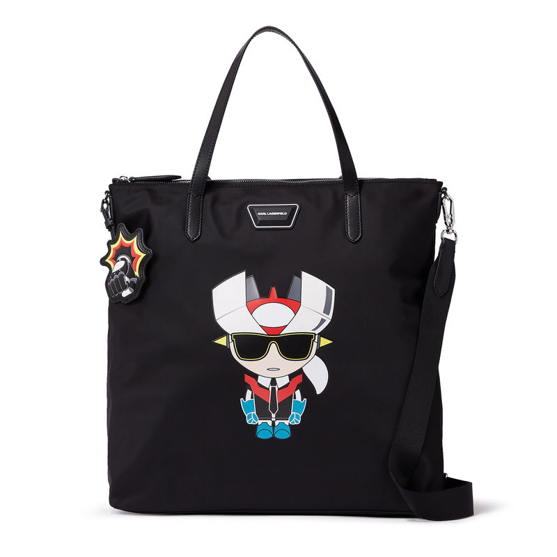 Ženska torba Karl Lagerfeld K/HEROES NYLON TOTE