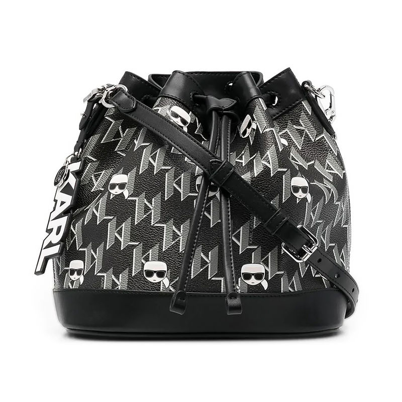 Ženska torba Karl Lagerfeld K/IKONIK CC MONOGRAM BUCKET