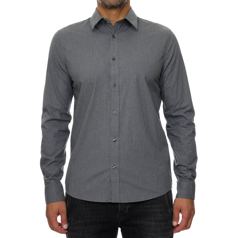 Muška košulja CALVIN KLEIN WASHED DOBBY SLIM SHIRT