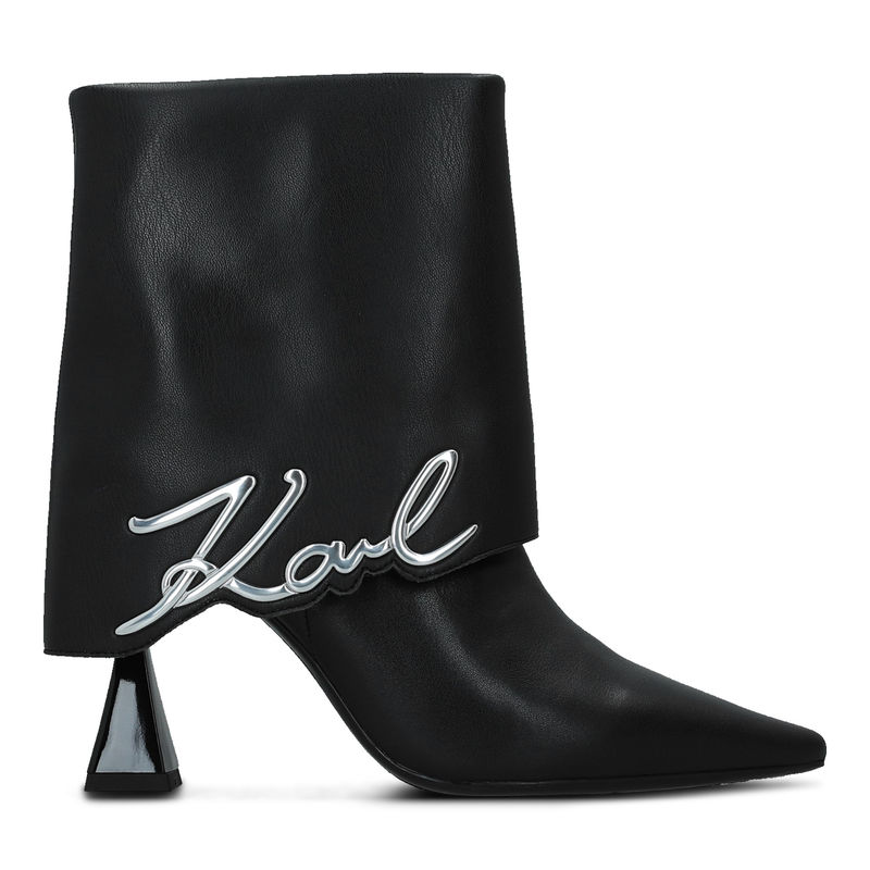 Ženske čizme Karl Lagerfeld Pandara Ii Court Shoe Studs