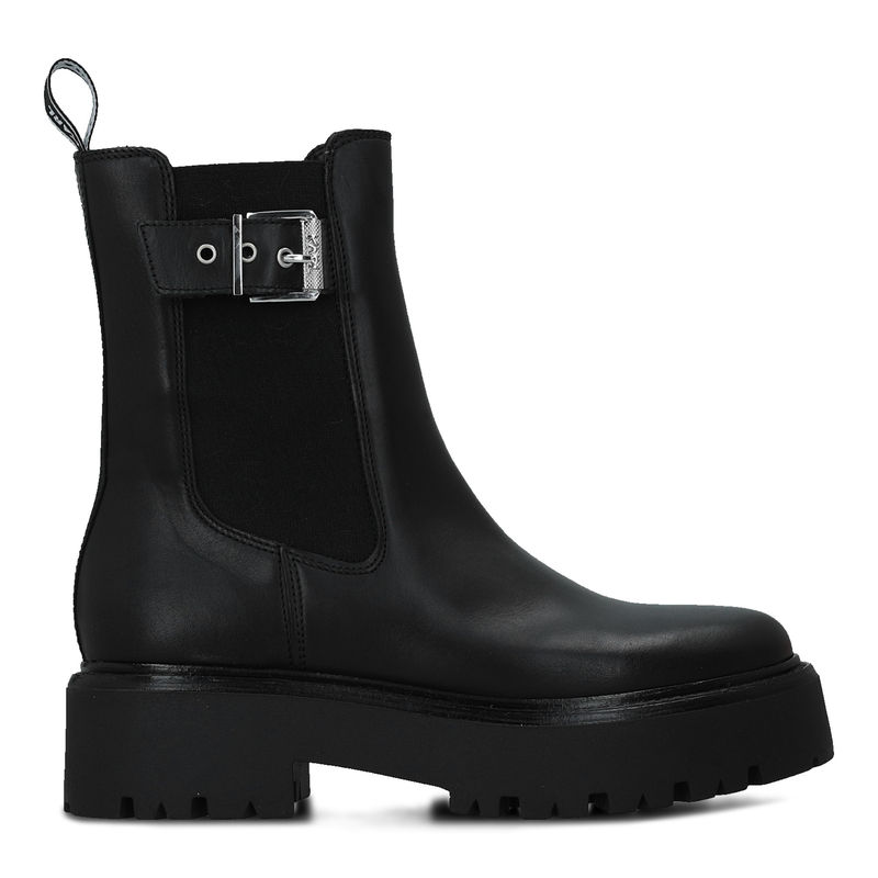 Ženske čizme Karl Lagerfeld Burly biker mid gore boot