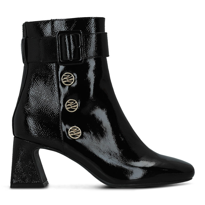 Ženske čizme sa štiklom Karl Lagerfeld Beata autograph ring midi boot