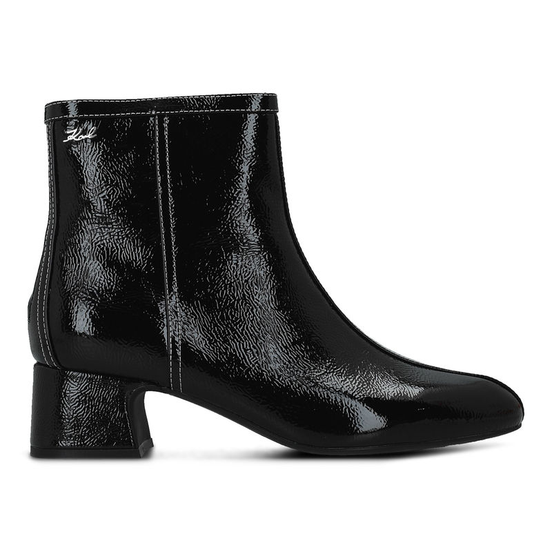 Ženske čizme sa štiklom Karl Lagerfeld Bonnie ankle zip boot