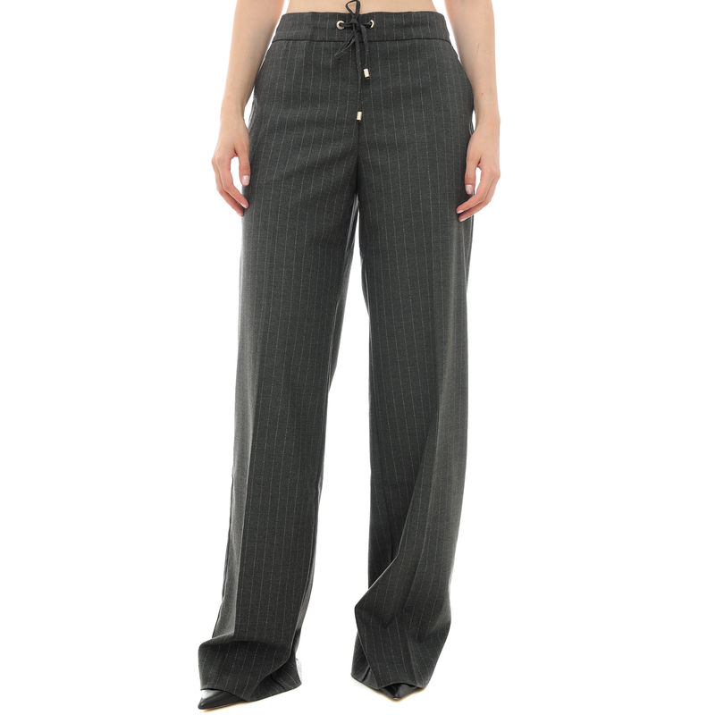 Ženske pantalone Lola by Maite straight pinstripe pants