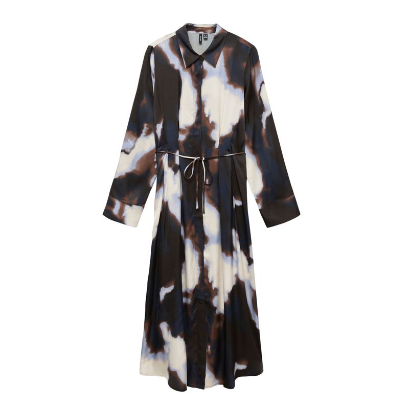 Ženska haljina Vero Moda Jade ollie ls ankle shirt dress wvn