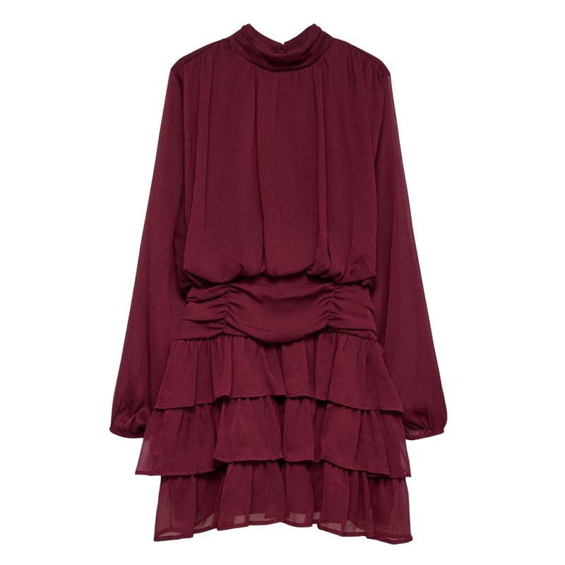 Ženska haljina Vero Moda Stella ls short dress wvn pa