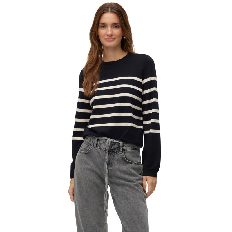 Ženski džemper Vero Moda Saba Plain O-Neck Pullover