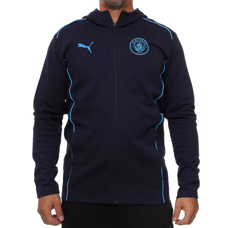 Muški duks Puma Mcfc Casuals Hooded Jkt
