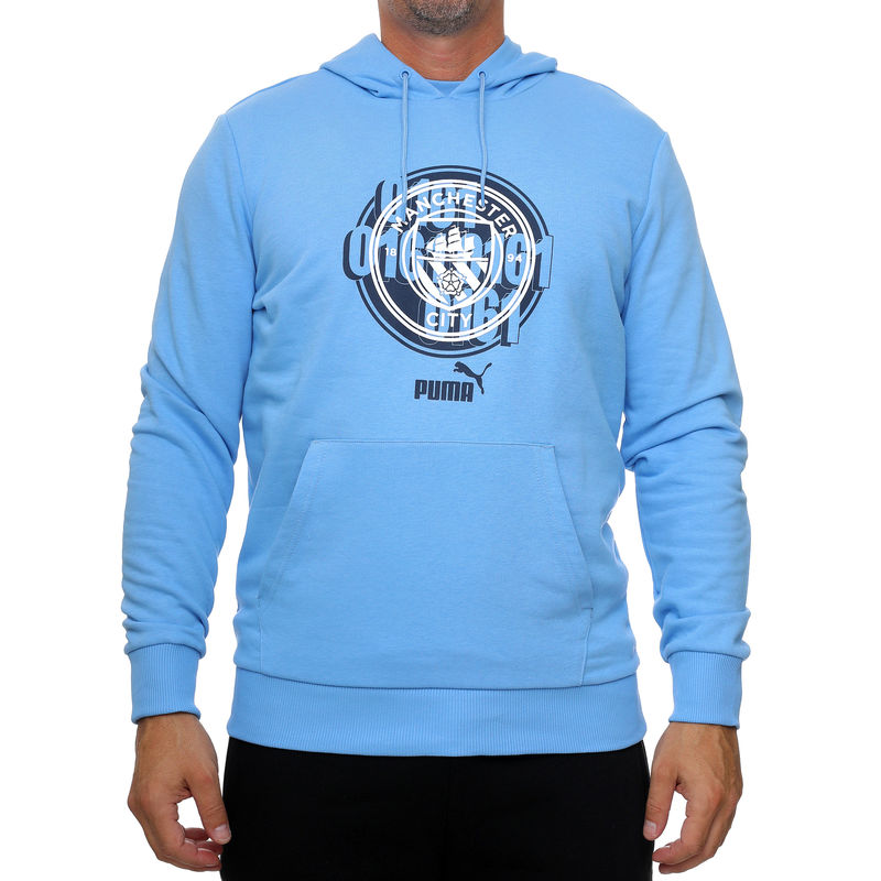 Muški duks Puma Mcfc Ftblculture Hoodie