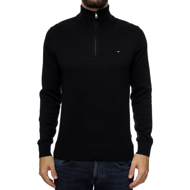 Muški Džemper Tommy Hilfiger Pima Org Ctn Cashmere Zip Mock