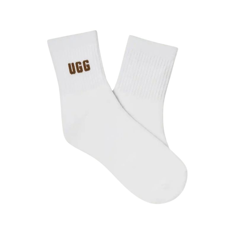 Ženske čarape Ugg Quinlin logo quarter 3 pack