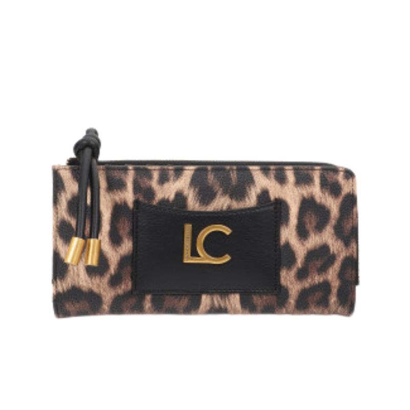 Ženski novčanik Lola Animal print effect wallet with front pocket