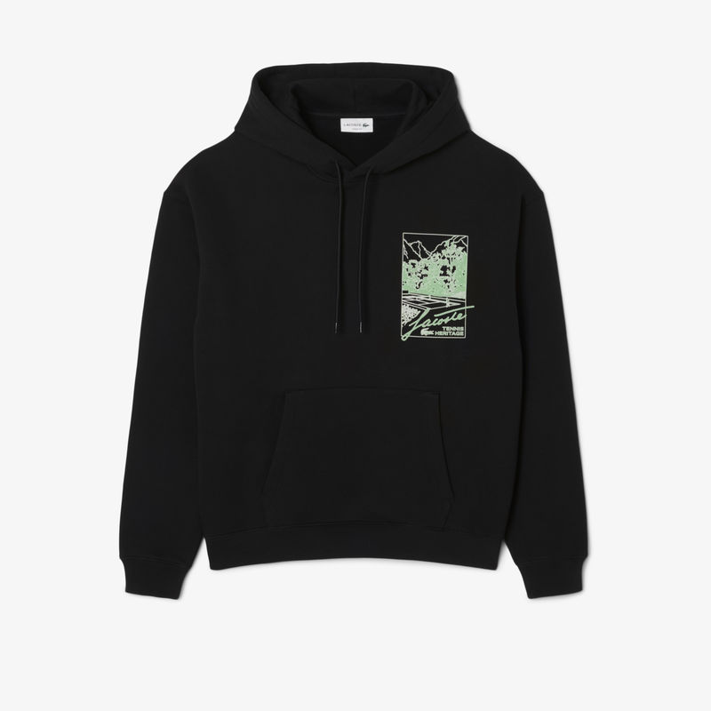 Muški duks sa kapuljačom Lacoste