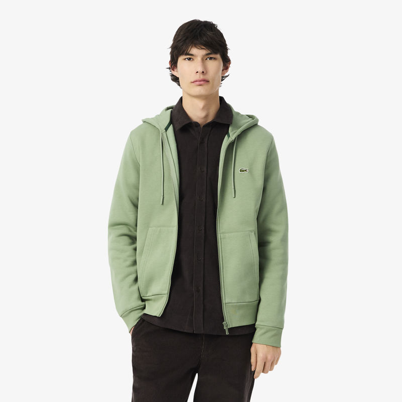 Muški duks sa zipom i kapuljačom Lacoste