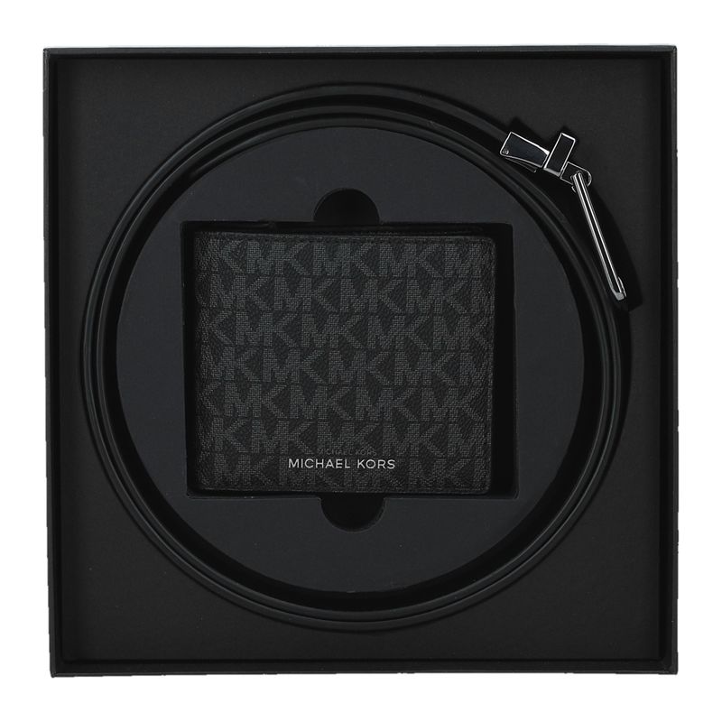 Muški poklon set kaiš i novčanik Michael Kors-billfold Blt pltfrm bx st