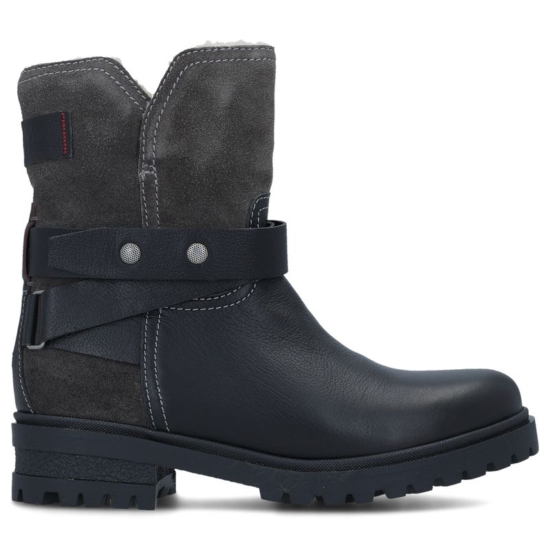 Ženske čizme TOMMY HILFIGER WARM CLEATED BIKER BOOT