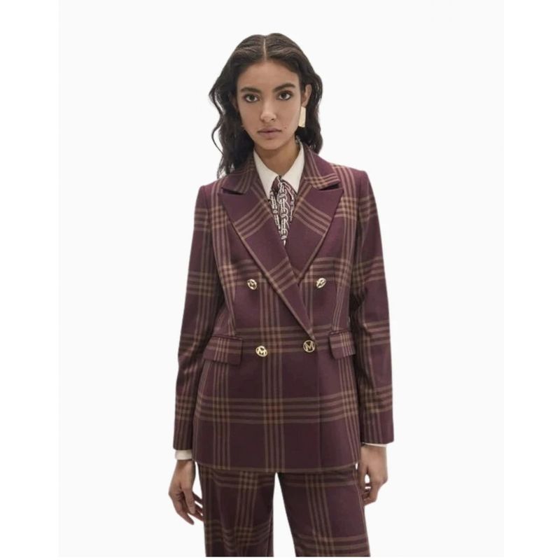 Ženski sako Maite Windowpane check blazer