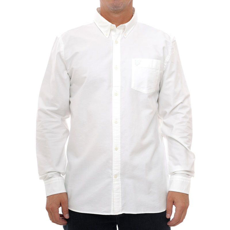 Muška košulja Lyle&Scott Tonal eagle plain oxford shirt