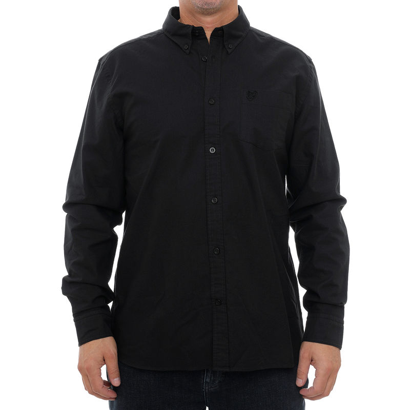 Muška košulja Lyle&Scott Tonal eagle plain oxford shirt