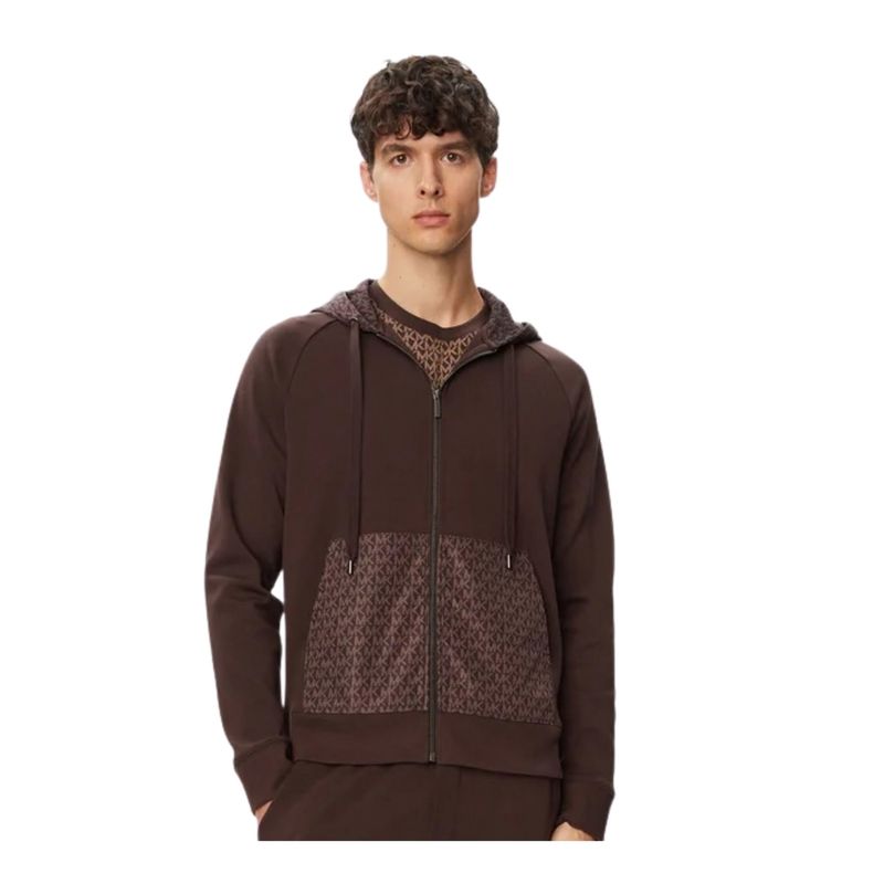 Muška trenerka gornji deo Michael Kors New Sig Full Zip