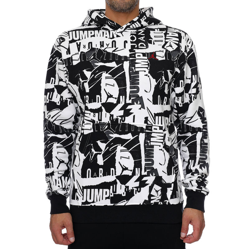 Muški duks NIKE M J ESS FLC AOP PO