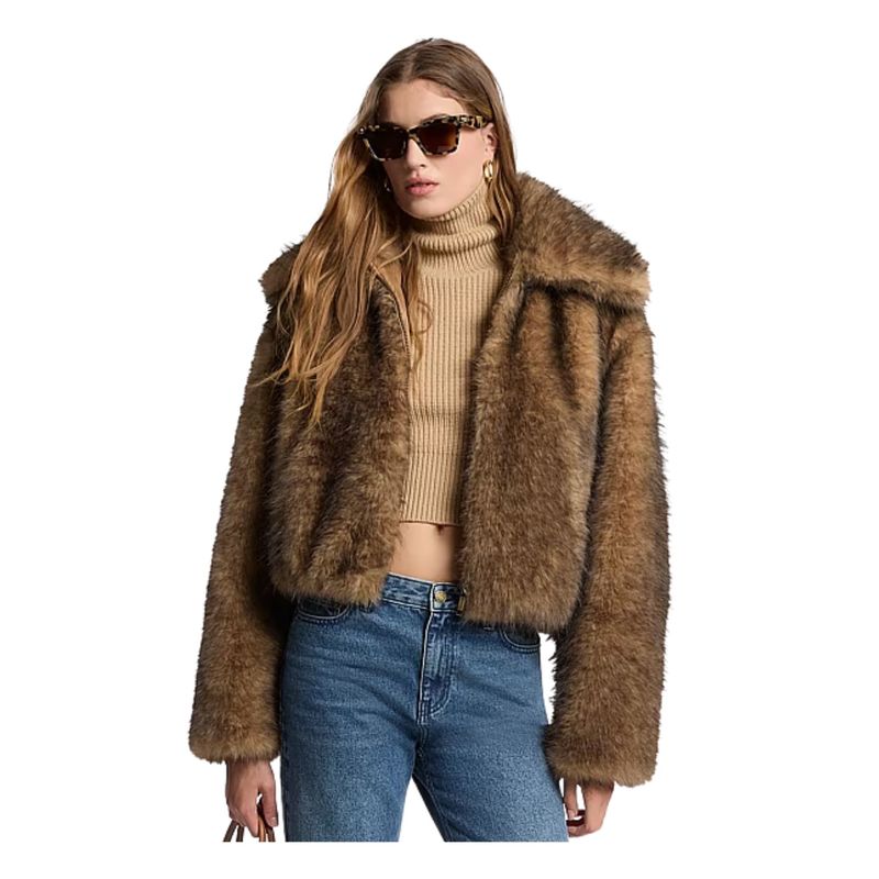 Ženska jakna Michael Kors Faux Fur Blouson
