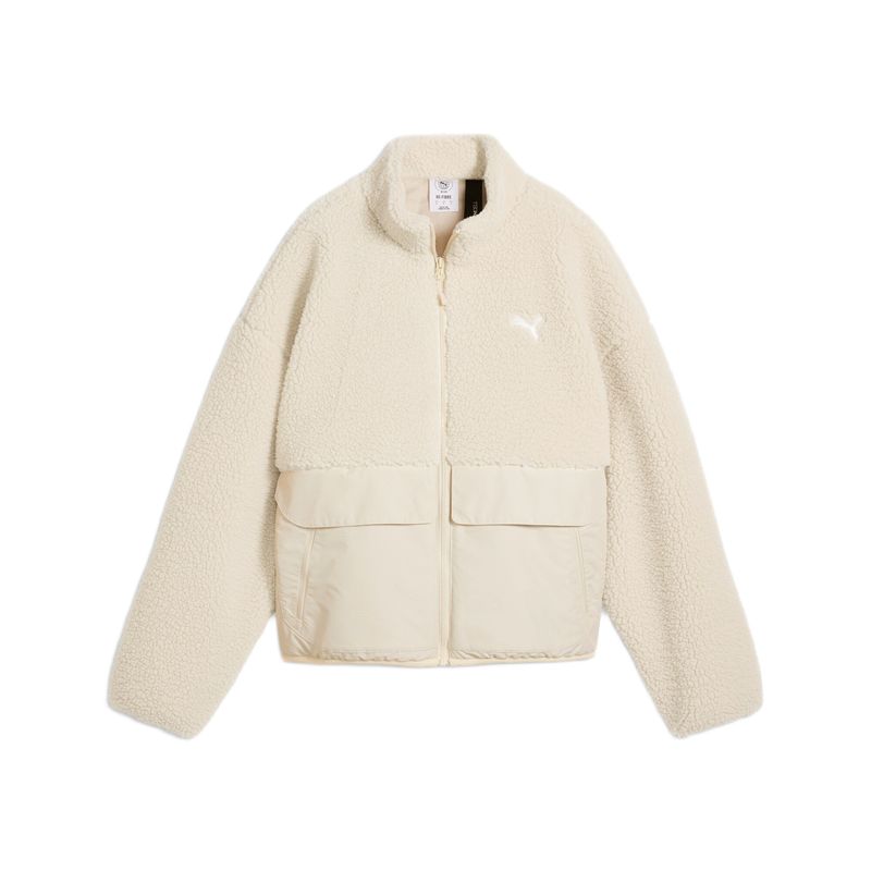 Ženska jakna Puma Re:fibre sherpa jacket w