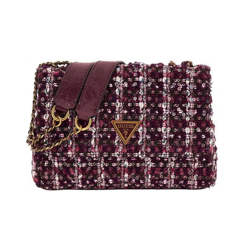 Ženska torba Guess Giully 2 Comp Convertible Flap