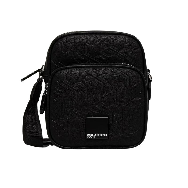 Muška torba Karl Lagerfeld Jeans box logo reporter mono