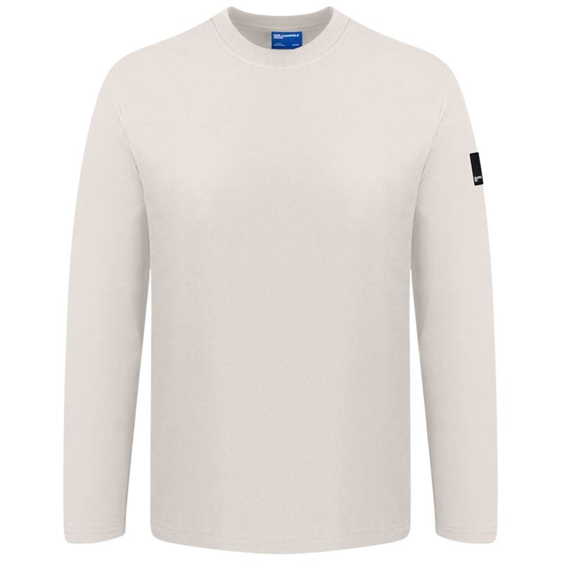 Muški duks Karl Lagerfeld Jeans reg rubber patch ls tee