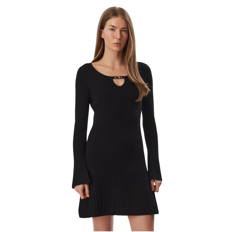 Ženska haljina Karl Lagerfeld Jeans metal logo knit dress