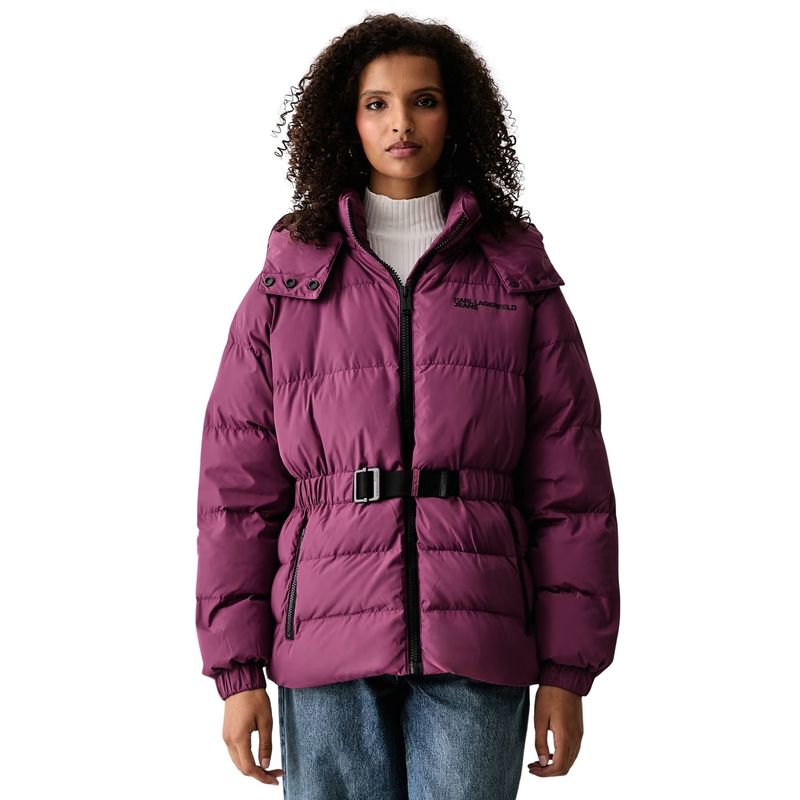 Ženska jakna Karl Lagerfeld Jeans regular puffer