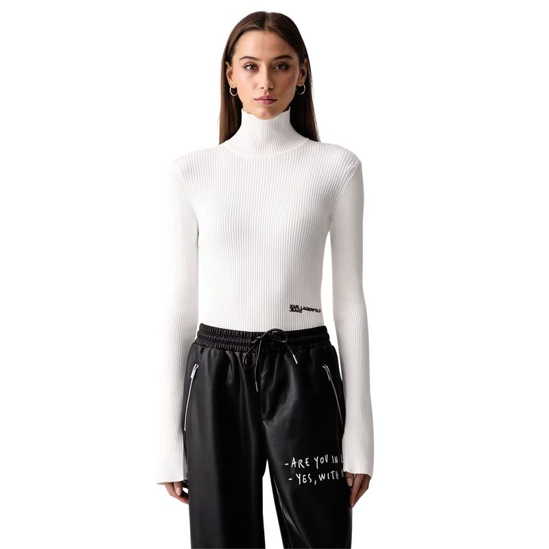 Ženska rolka Karl Lagerfeld Jeans knit lightweight rollneck