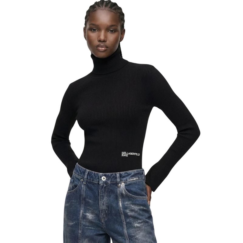Ženska rolka Karl Lagerfeld Jeans knit lightweight rollneck