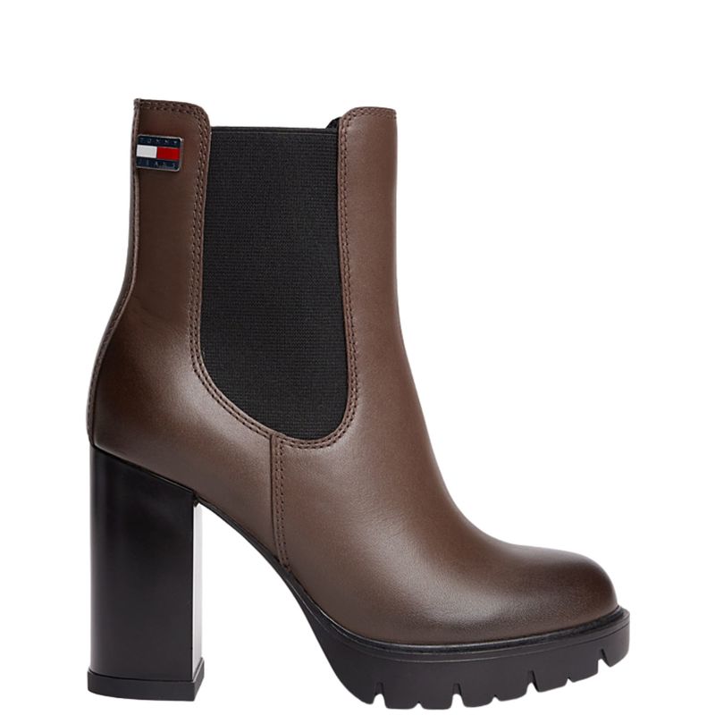 Ženske čizme Tommy Hilfiger tjw chelsea high heel boots