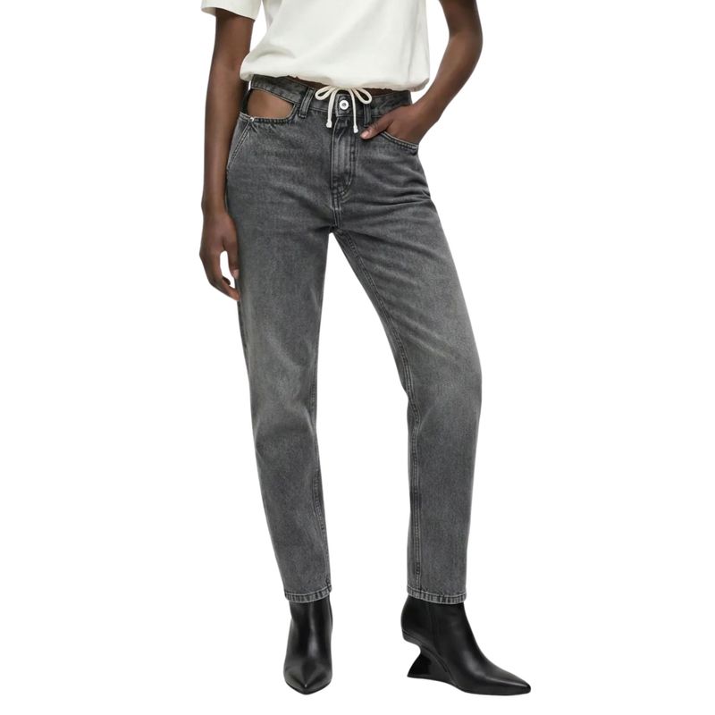 Ženske farmerke Karl Lagerfeld Jeans mom cutout denim