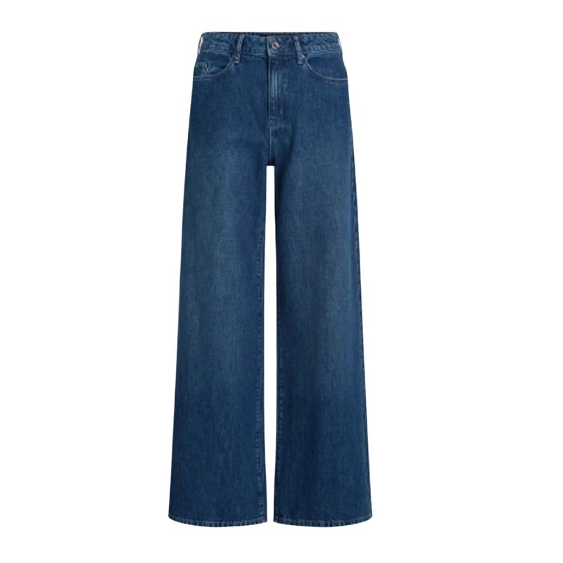 Ženske farmerke Karl Lagerfeld Wide leg denim pants