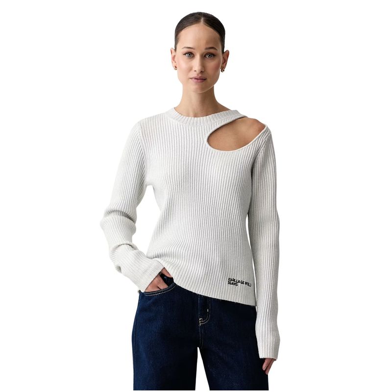 Ženski džemper Karl Lagerfeld Jeans coated knit sweater