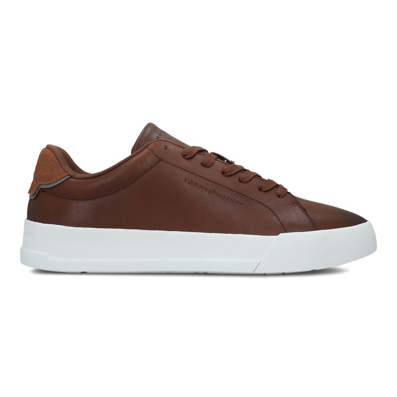 Muške patike Tommy Hilfiger th court core cognac
