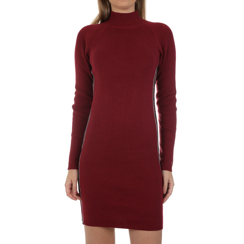 Ženska haljina Tommy Hilfiger TJW SWEATER DRESS