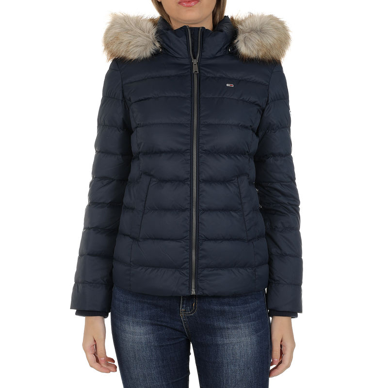 Ženska zimska jakna Tommy Hilfiger TJW ESSENTIAL HOODED DOWN