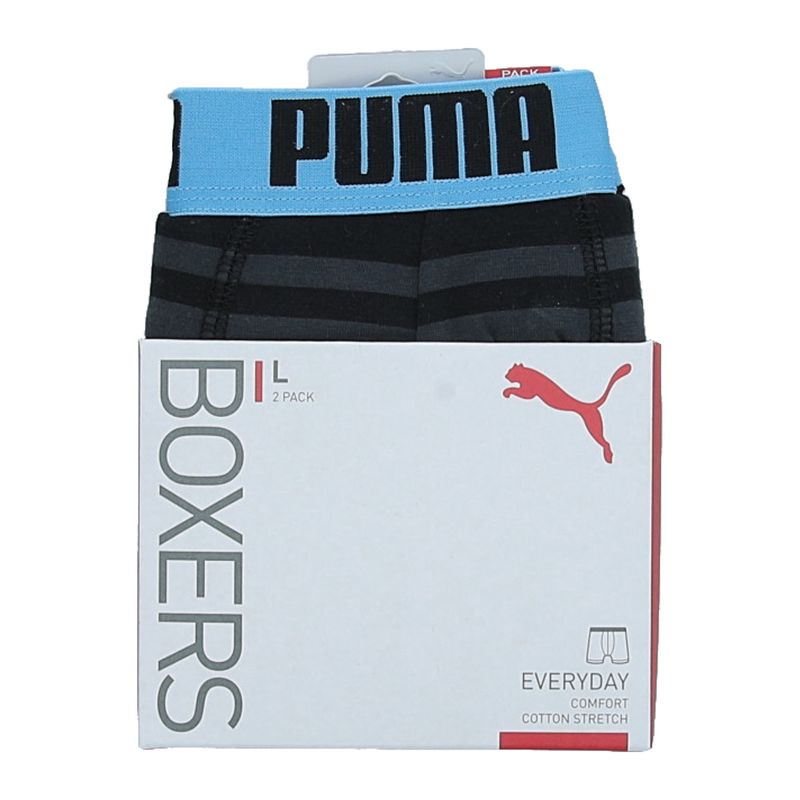 Muške bokserice Puma HERITAGE STRIPE BOXER 2P