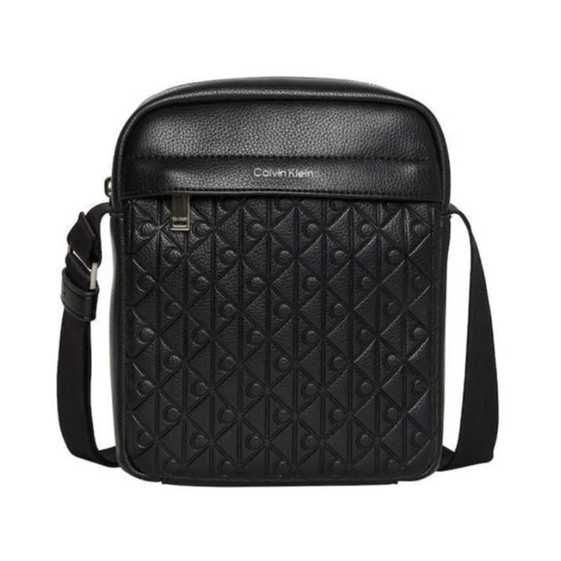 Muška torba Calvin Klein emblem aop emboss reporter