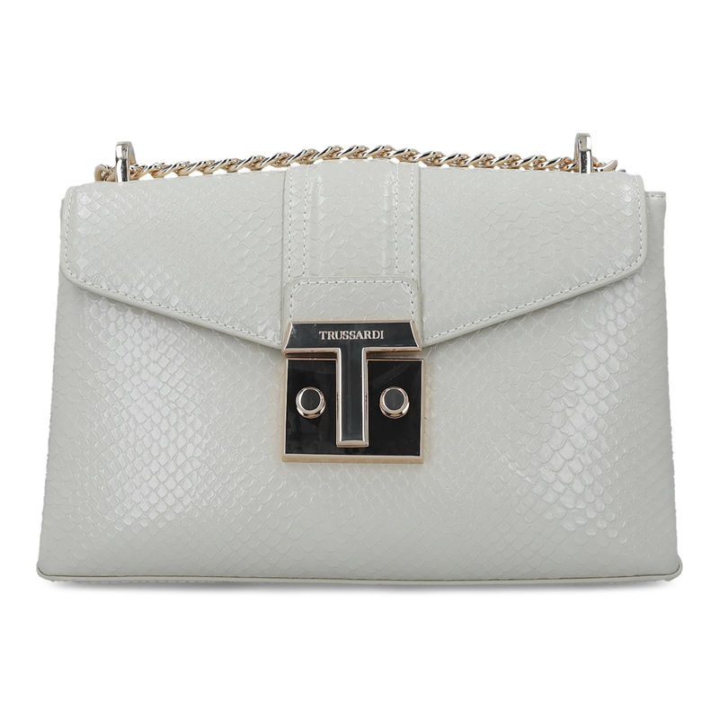 Ženska torba Trussardi TULIP FLAP CROSSBODY MD PYTHON