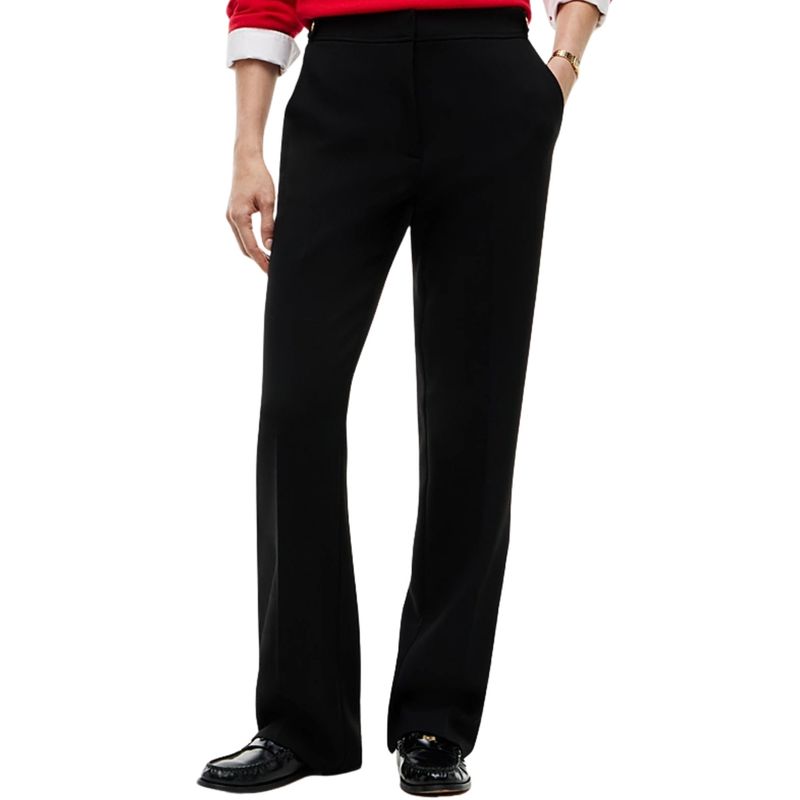 Ženske pantalone Tommy Hilfiger Punto gold button slim bootcut