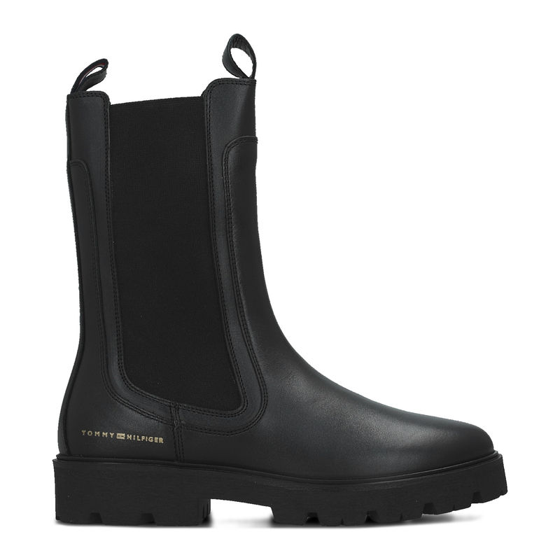 Ženske čizme Tommy Hilfiger Tommy hilfiger lthr mid chelsea